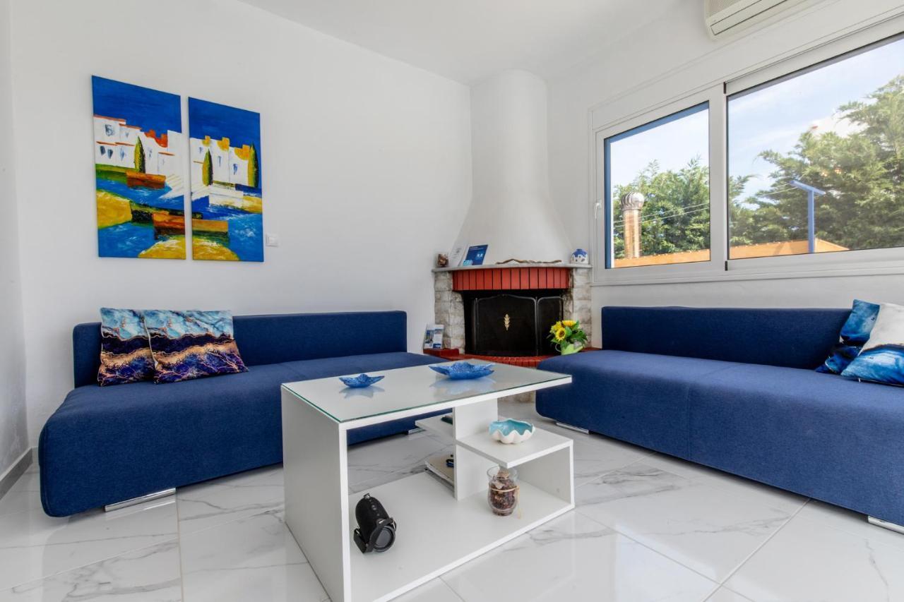 White Blue Villa Lakhania Extérieur photo